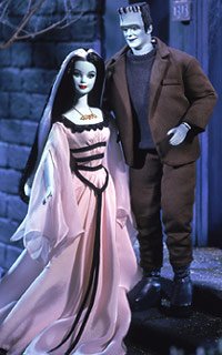 Barbie Collectables - Mattel The Munsters - Barbie & Ken Giftset - Barbie Doll