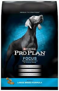 Purina Pro Plan Dry Adult Dog Food, Large Breed Formula, 34-Pound Bag