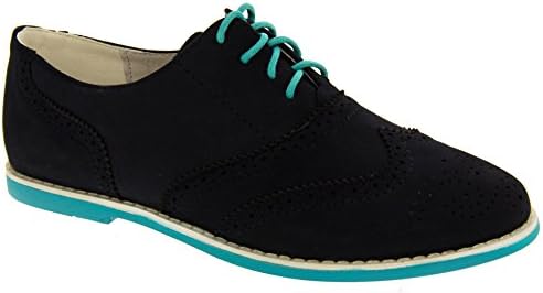 Keddo Navy Lace Up Brogues US 6