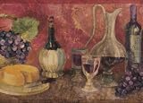 Red Wine Tasting Wallpaper Border