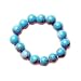 Turquoise Gemstone Beads Stretch Ring, 4mm Beads