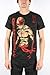 Five Finger Death Punch - Ninja All Over Mens T-Shirt In Black