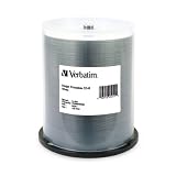 Verbatim 95251 700 MB 52x 80 Minute White Inkjet Printable Recordable Disc CD-R - 100-Disc Spindle