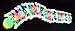 ABC Alphabet Caterpillar Plush Baby Developmental Toy
