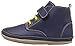 Robeez Boys' Nick Boot, Navy, 12-18 Months M US Infant