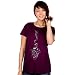 Damen T-Shirt DC Hand Gun SS Women potent purple S