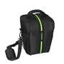 Pedea SET012-65060303-0009 - Funda para c�mara Canon EOS 1100D, Nikon Coolpix P7100 y Sony SLT-A37 (incluye l�mina protectora de pantalla, correa y 5 compartimentos para accesorios), color negro