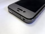 IPhone 4 Tungsten Grey Metallized Shimmer Series Full Body Kit W/ Free AntiGlare ScreenGuard and Free Protective Apple
