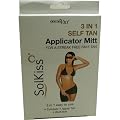 Derma V10 Solkiss 3 in 1 Self Tan Applicator mitt for a streak free fake tan