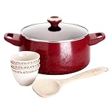 Paula Deen Soup N' Stew Set - Red (6 pieces)
