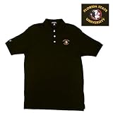 Florida State Seminoles NCAA Classic Pique Polo Shirt (Black)
