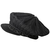 Leopard Rasta Beanie Visor-Lt. Grey Dk.Grey W27S23C