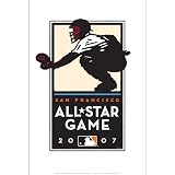 Michael Schwab 2007 All-Star Game Serigraph Prints - Catcher