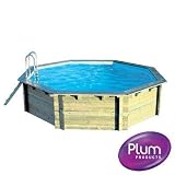 Plum Products Outdoor Wooden Swimming Pool for Adults and kids - Large