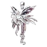 Silver Magic Fairy Pendant Art - Faerie Jewelry By Amy Brown