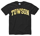 Towson State Tigers Black Arch T-Shirt