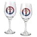 MLB Texas Rangers 14-Ounce Wine Glass (Set of Two) MLB Texas Rangers 14-Ounce Wine Glass (Set of Two)