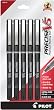 Pilot Precise V5 Stick Rolling Ball Pens, Extra Fine Point, 5-Pack, Black Ink (26010)