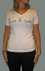 Viva La Rock - Womens V-Neck Tee