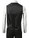 IDARBI for MEN 3 Pieces Set Solid Formal Tuxedo Vest Set (XS~4XL Size Available)