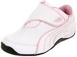 Puma Drift Cat III New CL V Fashion Sneaker (Toddler/Little Kid/Big Kid),White/White/Pink Lady,7 M US Toddler