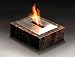 Granito - Table Top Outdoor Decorative Bio-Ethanol Fire (Brown Granite). BIOFUEL FIRE