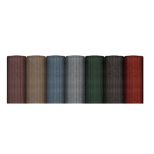 Notrax 161 Barrier Rib Entrance Mat, for Indoor Main Entranceways and Heavy Traffic Areas, 3' Width x 4' Length x 3/8" Thickness, Slate Blue