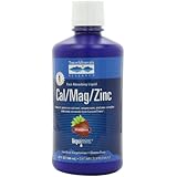 Trace Minerals Research Cal/Mag/Zinc, Strawberry, 32-Ounce