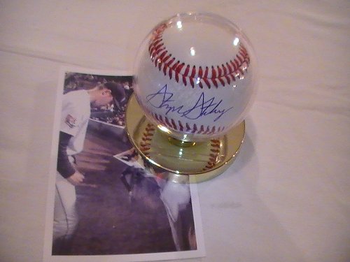 STEPHEN STRASBURG SIGNED AUTOGRAPHED WASHINGTON NATIONALS BASEBALL COA + HOLOGRAM