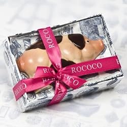 Hand-Painted Milk Chocolate Pig 'Malone'