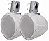 MCM Custom Audio 60-10020 6 1/2" Marine Wakeboard Two-Way Speaker Pair - White by MCM