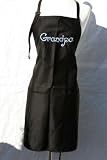 Black Grandpa Embroidered Apron