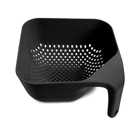 Joseph Joseph Small Medium Colander, Black