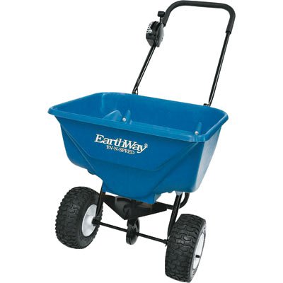Childrens Toyshop  Outdoor Living : Earthway 2030PI-Plus High-Output Snow & Ice Melt Spreader With 9-Inch Pneumatic Wheels
