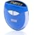 Multi-function Pedometer Calculating Steps, Distance and Calories with Personal Weight and Stride Settings and Digital Clock - August HPC907 Blue