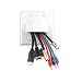 Vanco 120624X Bulk Cable 2-Gang Faceplate