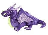 Plush Thunder Bolt Purple Dragon 11"