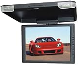 NEW TKO 12.5 GRAY/GREY FLIP DOWN CAR MONITOR/IR/SWIVEL