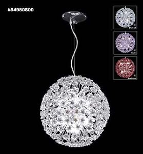 94980S2M IMPERIAL Amethyst Crystal Chandelier