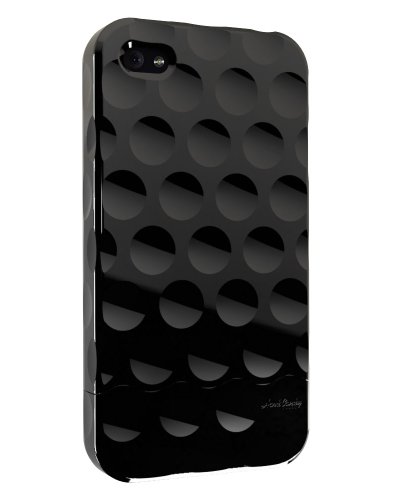 Hard Candy Cases Bubble Slider Chrome for iPhone 4 (Black)