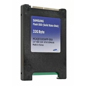 Samsung 32GB Solid State Drive 2.5" with no moving parts, including external caddy