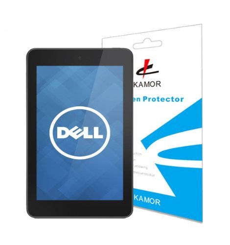 [2 PACK] Kamor Dell Venue 7 Screen Protector Film, Premium Anti-Glare & Anti-Fingerprint Screen Protector Matte Clear (Anti-Glare) edition - Highest Quality Japanese PET Material for Dell Venue 7 - [LIFETIME WARRANTY]
