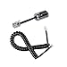YIENFBEV Telephone Handset Cord Detangler 1 Set, 1 Pack 360 Degree Rotating/Anti-Tangle Landline Cable and 1 Pack Telephone Handset Cord 7.5 Foot Uncoiled (1.2 Foot Coiled)