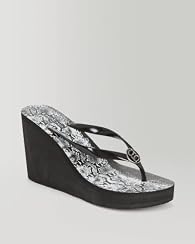 Brazen Python Hi Wedge Flip Flop