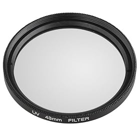 Everydaysource 43mm Lens Hood + 43mm Ultra Violet (UV) Lens Filter