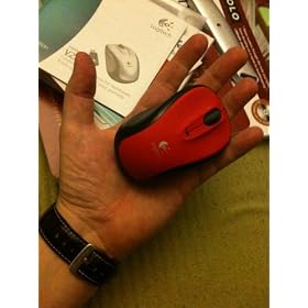Logitech V220 Cordless Optical Mouse for Notebooks