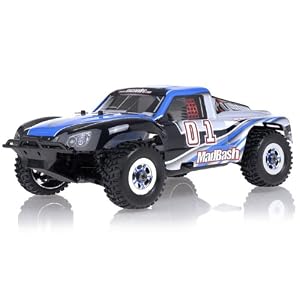 REMOTE CONTROL RC RADIO CONTROL 1/8Th Exceed RC Madbash Nitro Powered RTR Ready to Run Racing Edtion .28 Engine Rally Car - COLOR VARIES SENT AT RANDOM (TYPE II)