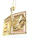 Disney Couture Tinkerbell Neverland Book Locket Necklace With Writings Inside * 08 Kidada Jones Newest Collection *