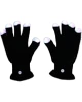 Flashing Finger Lighting Gloves LED Colorful Rave Gloves