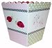 Lady Bug Wood Trash Can